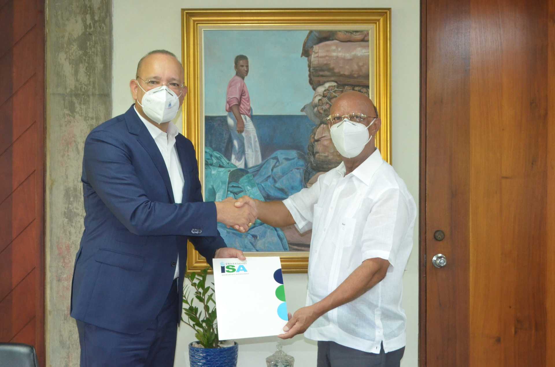 La Universidad ISA y PROINDUSTRIA firman un acuerdo interinstitucional.